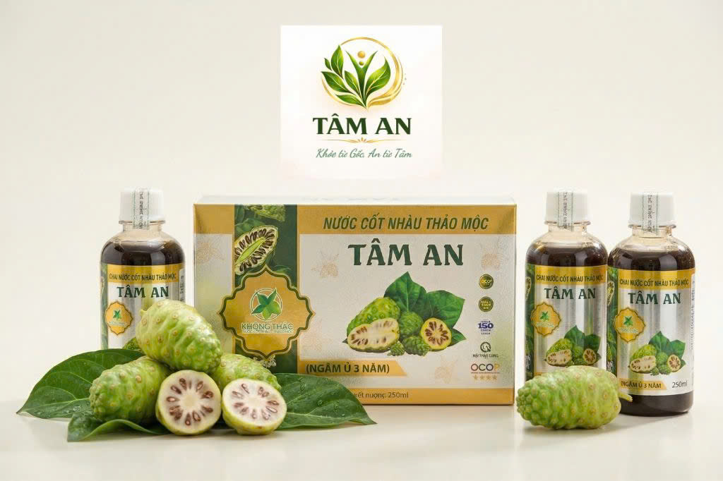 Nước cốt nhàu thảo dược Tâm An